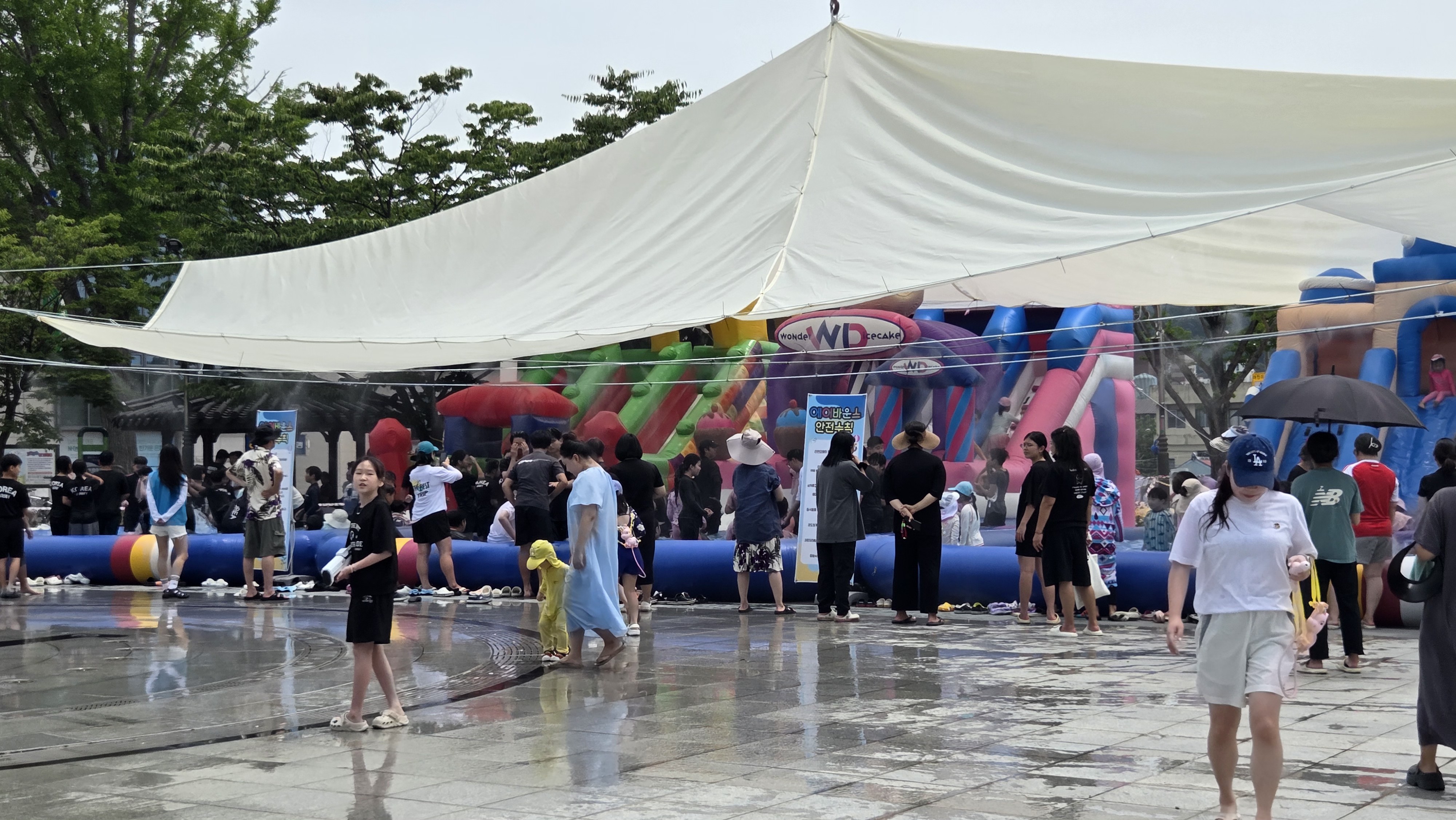 올여름, 진도 철마 미니 워터밤 축제에서 좋은추억을 만들었습니다. 첨부#1