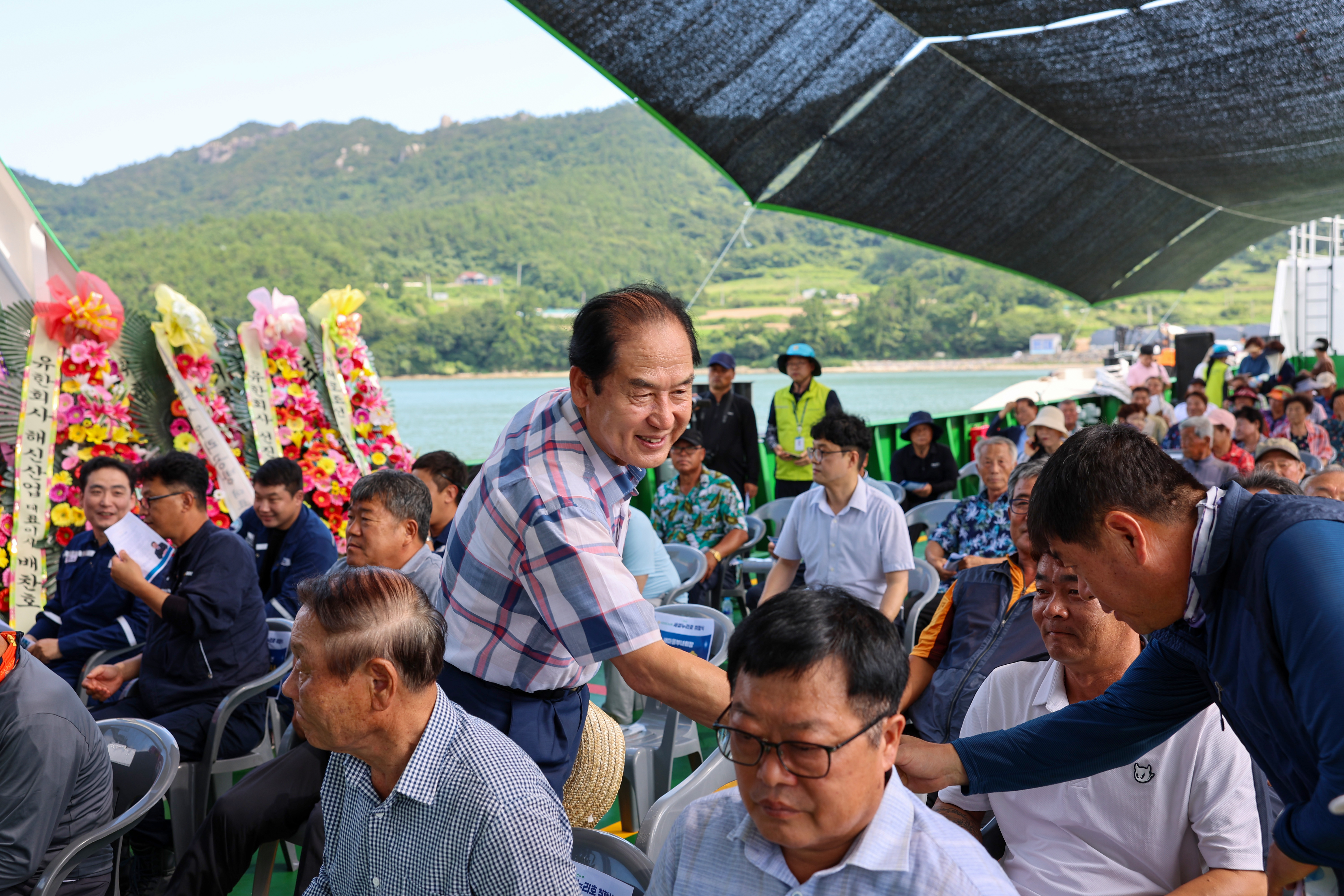 서진도농협 화물선(새섬누리호) 건조 취항식 첨부#7