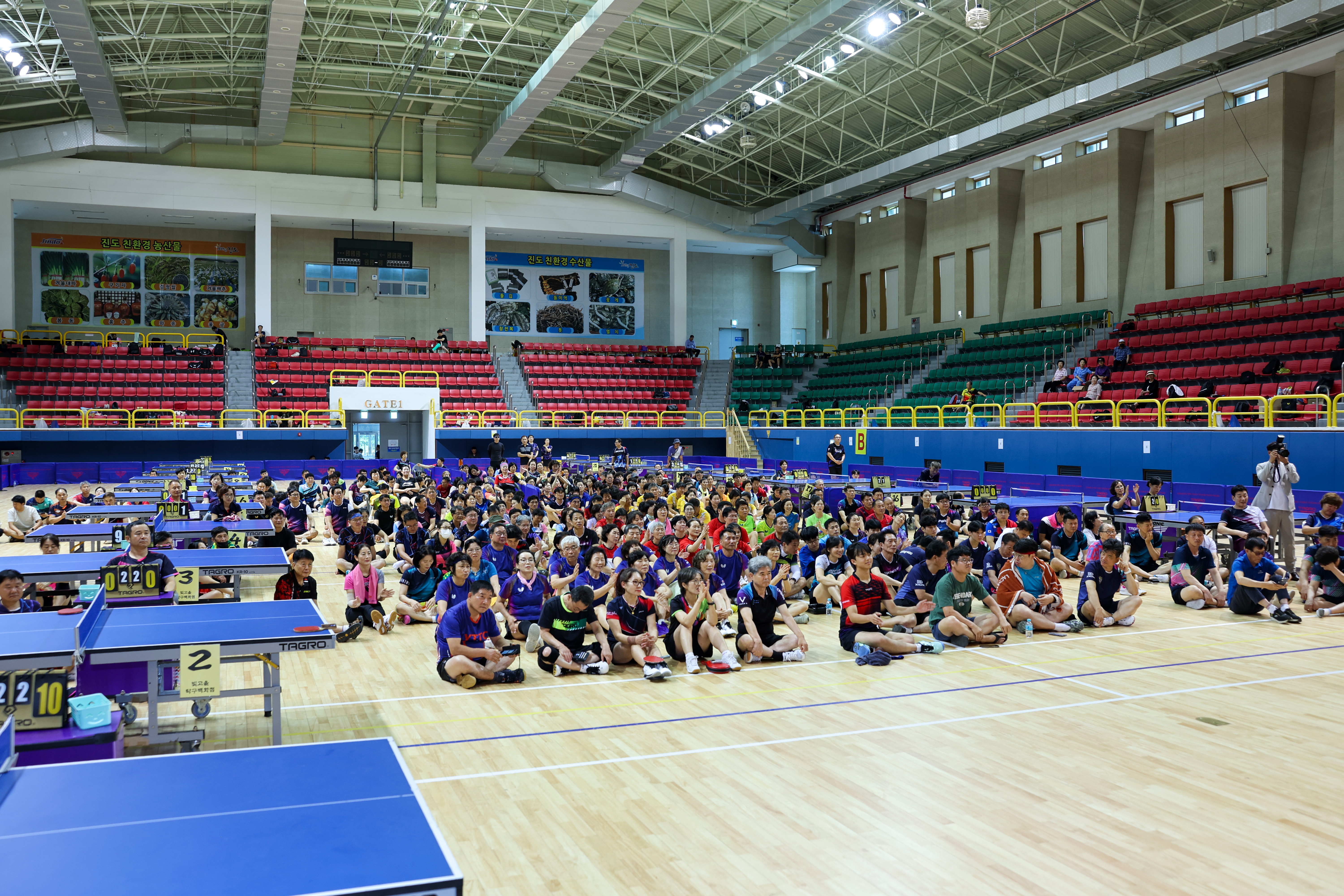 제10회 진도군수배 호남권 생활체육 탁구대회 첨부#6