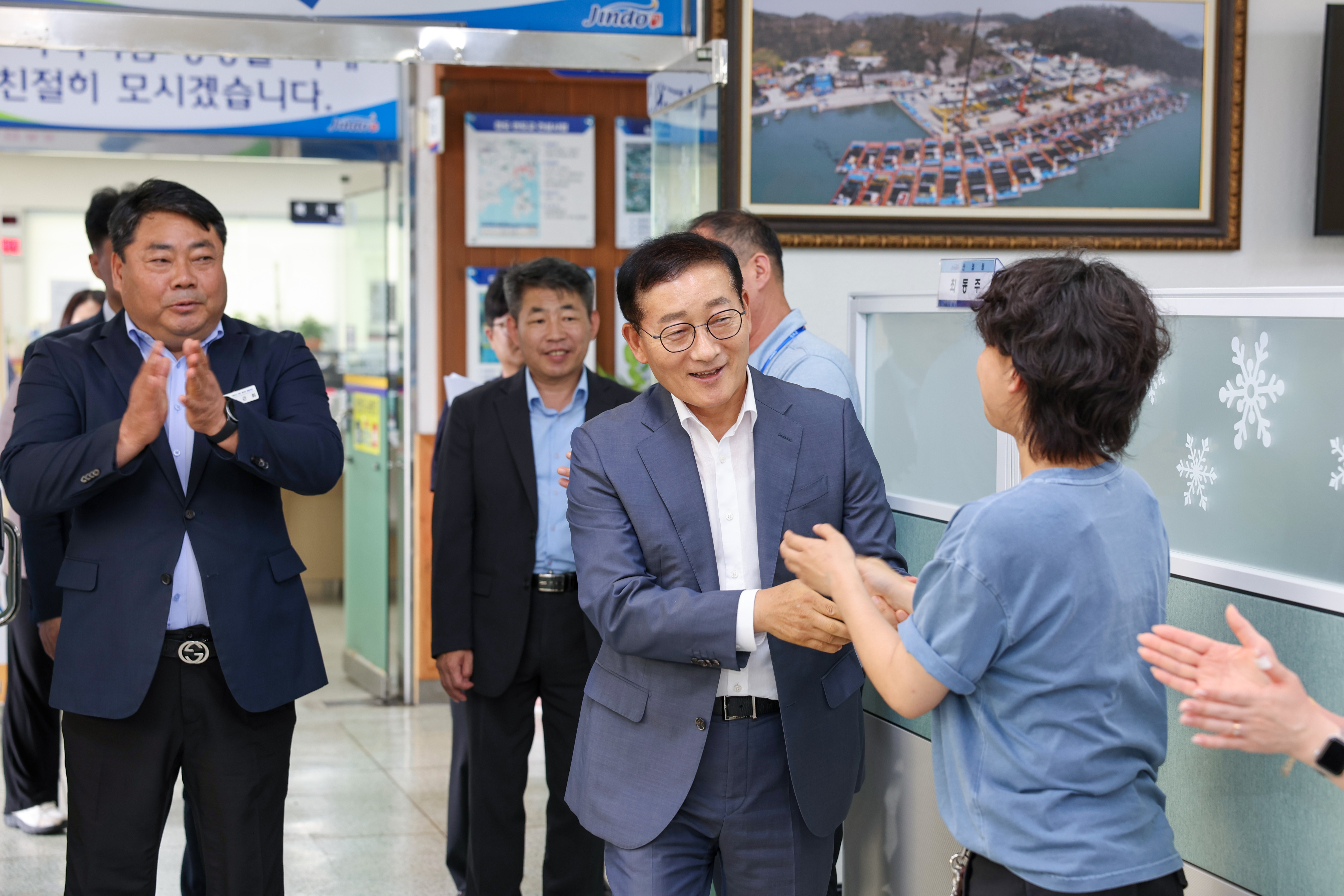 군수님 읍·면 방문(의신면, 임회면, 지산면) 첨부#4