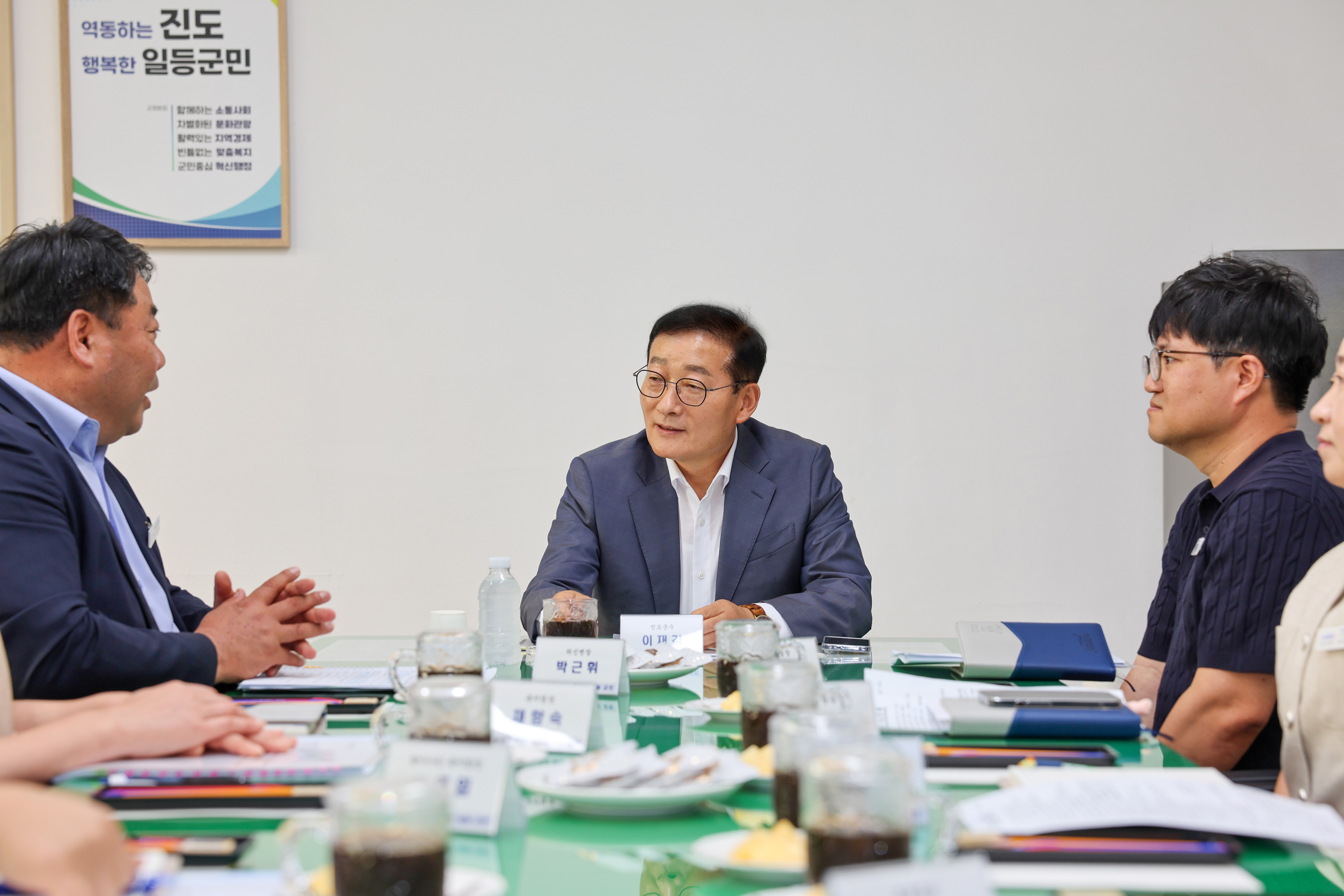군수님 읍·면 방문(의신면, 임회면, 지산면) 첨부#7