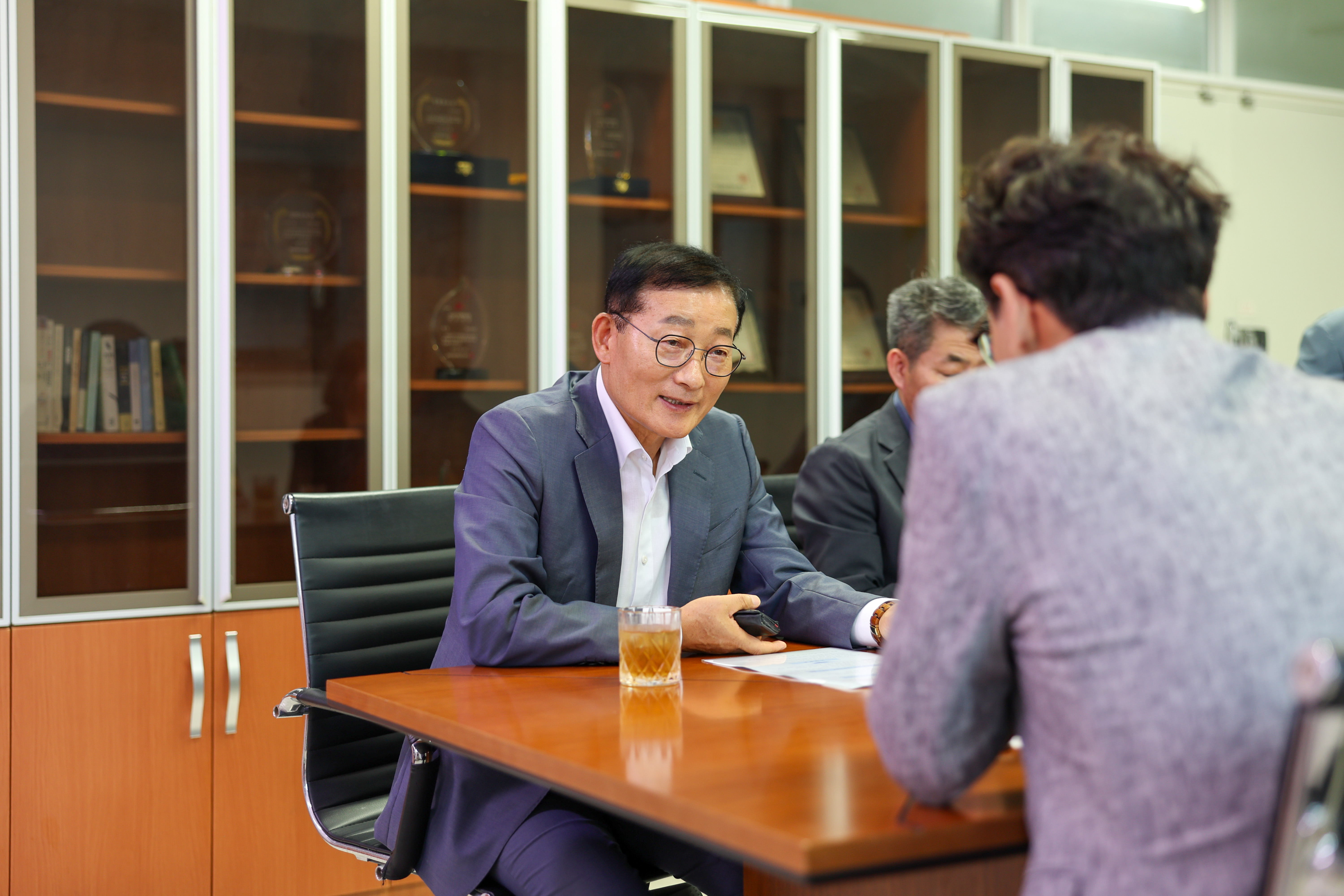 군수님 기관 방문(선관위, 노인회, 산림조합, 우체국, 농협군지부, 소방서) 첨부#4