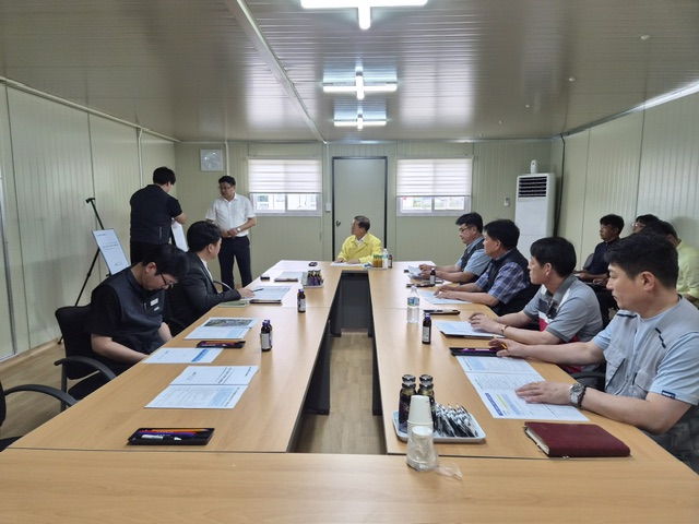 진도군, 여름철 자연재난 위험지역 현장 점검 이미지