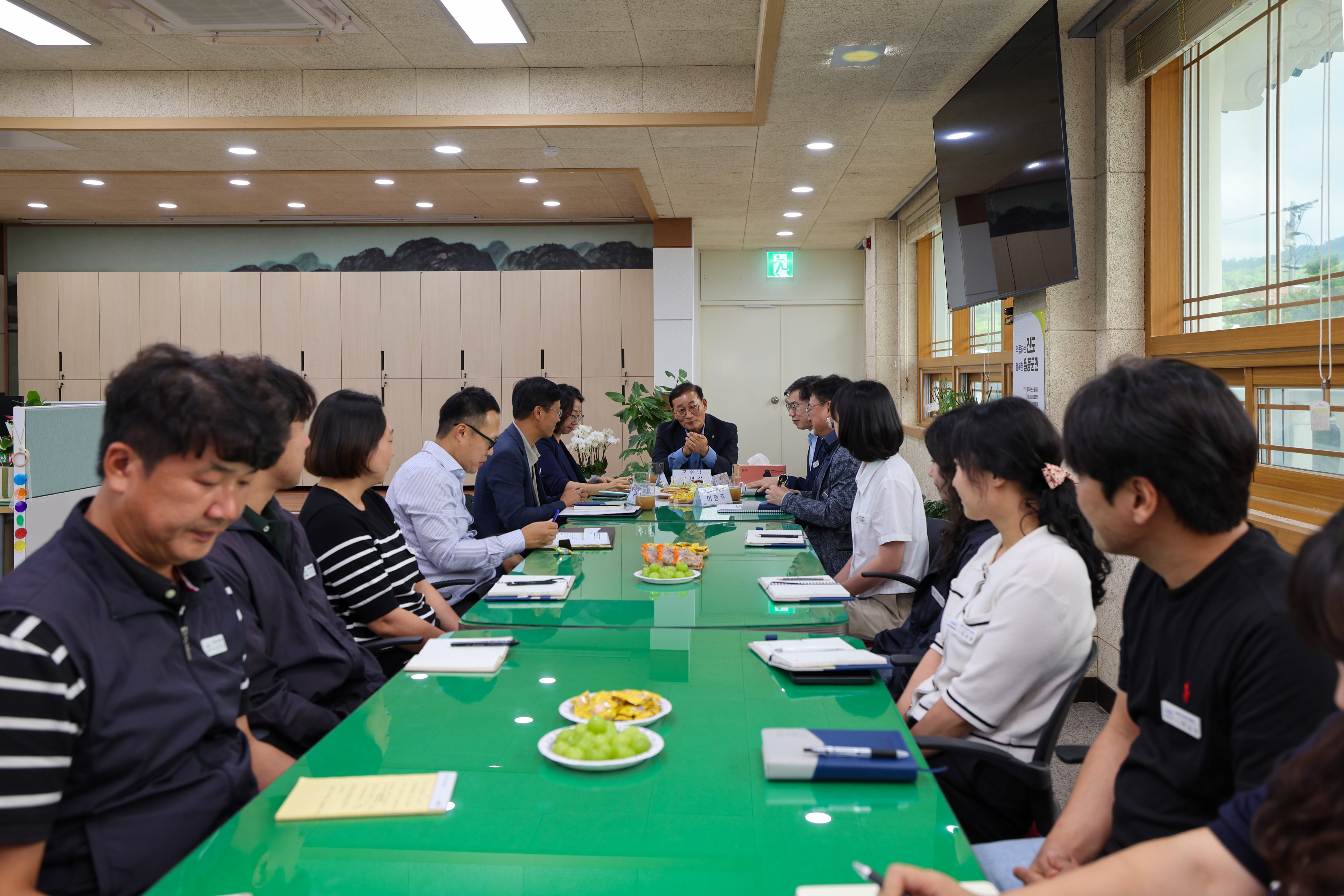진도군청 외청 방문(공원관리사업소, 보건소, 농수산유통사업소) 첨부#7