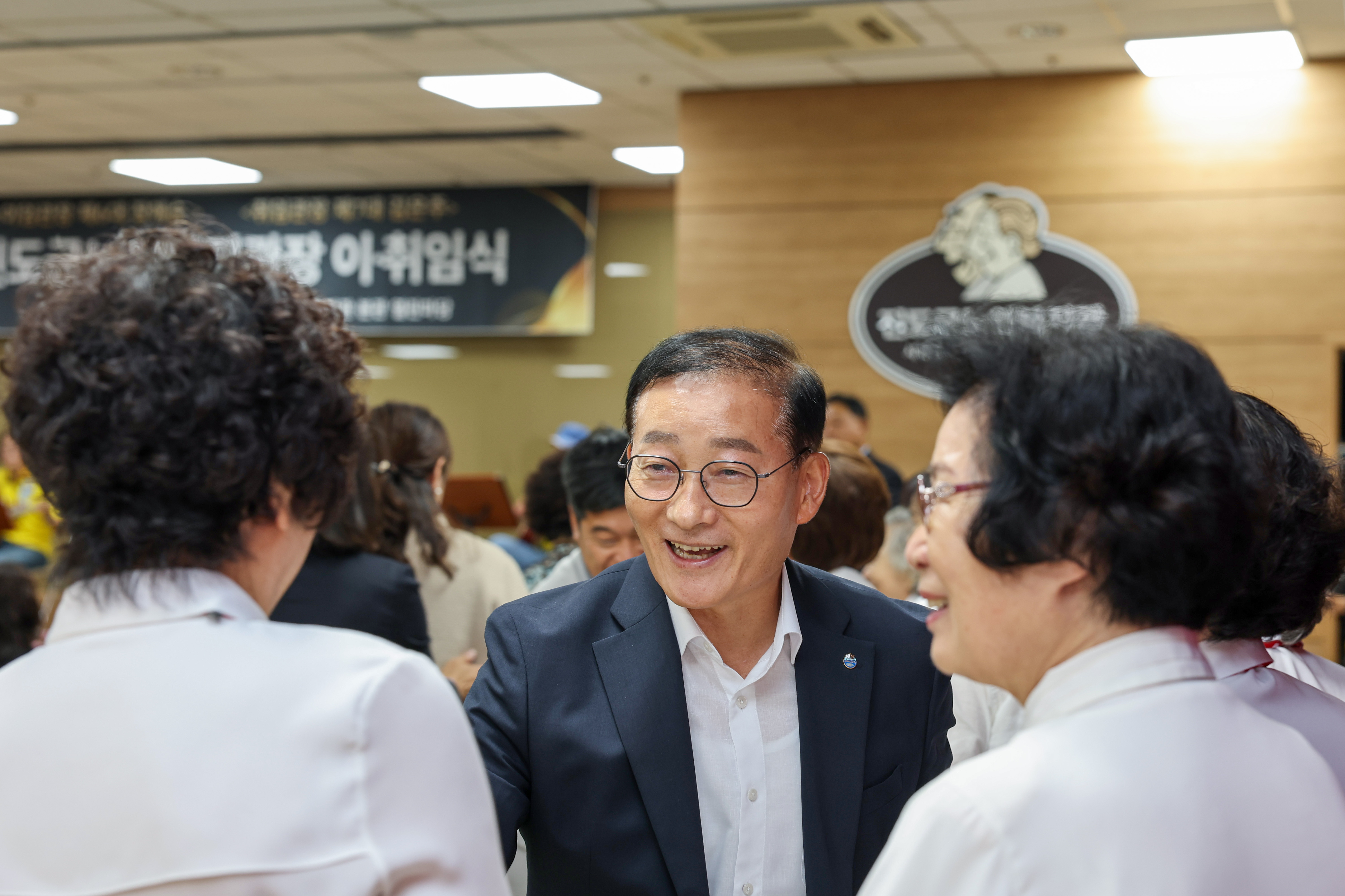 진도군노인복지회관 제6,7대 관장 이취임식 첨부#4