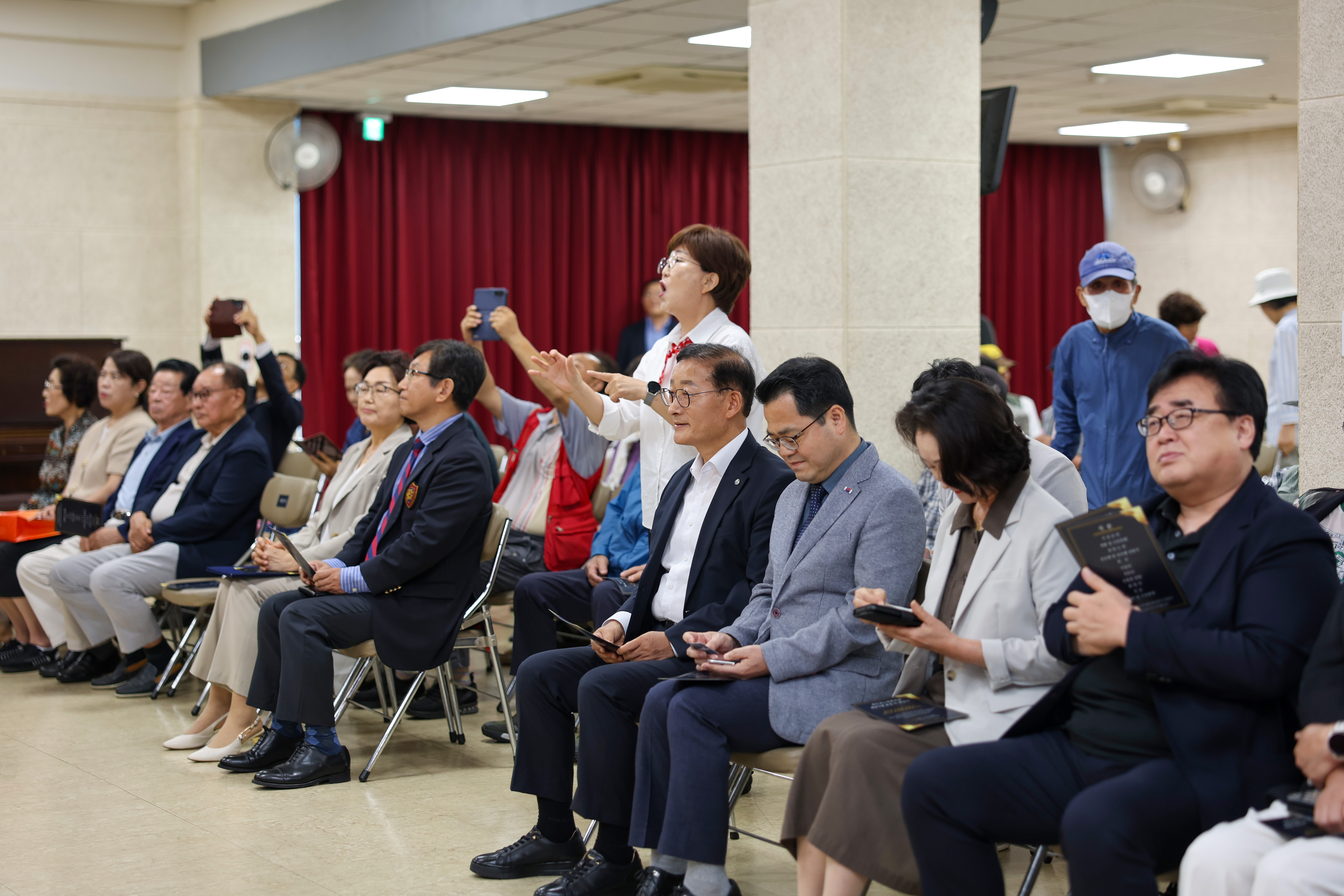 진도군노인복지회관 제6,7대 관장 이취임식 첨부#6