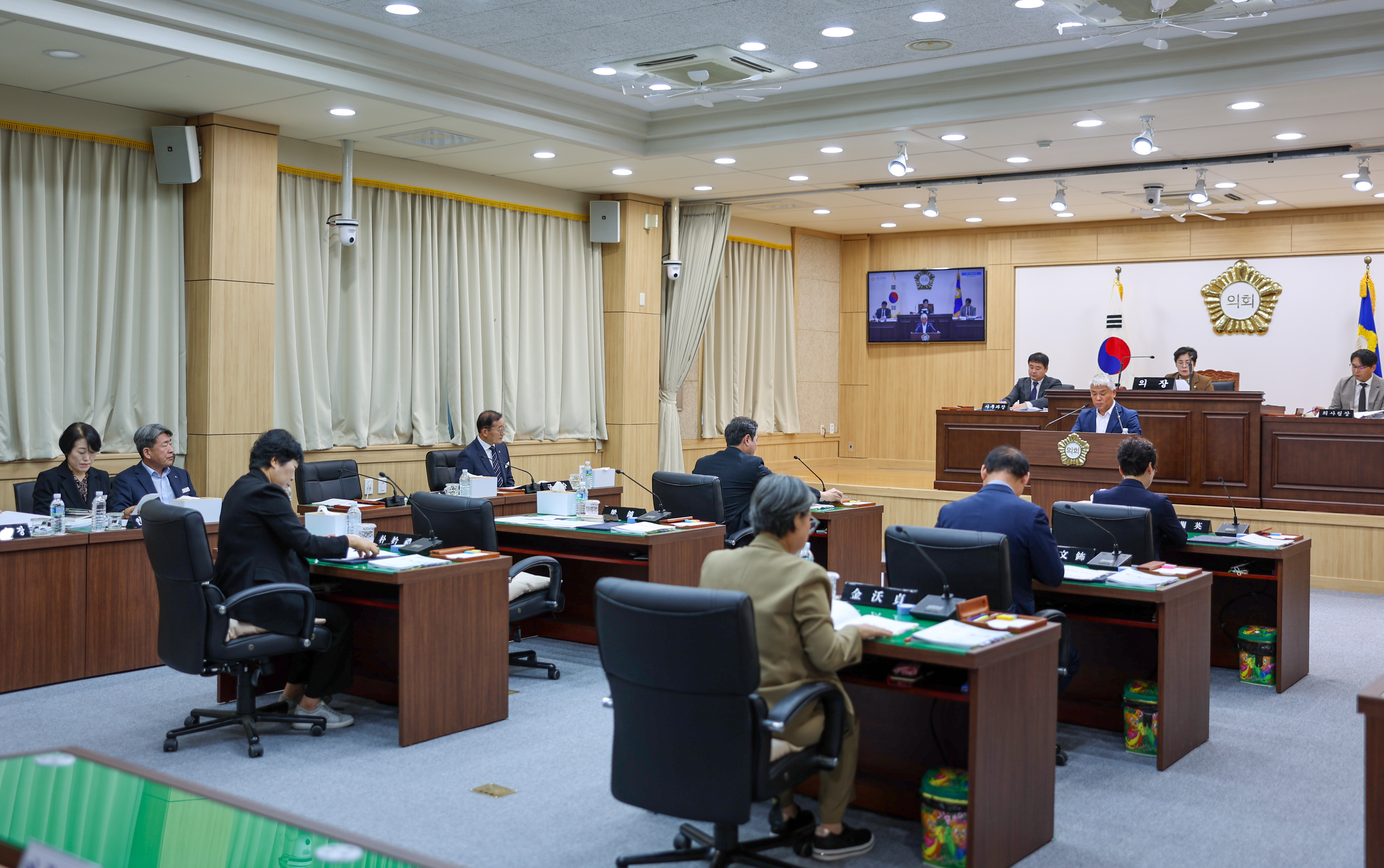 진도군의회 제319회 임시회 폐회 이미지