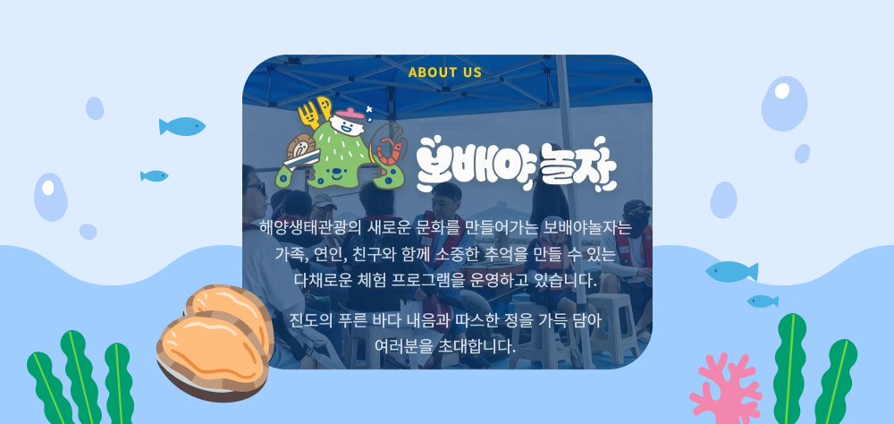 ABOUT US 보배야 놀자